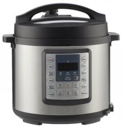 RESIGILAT – MULTICOOKER GORENJE MC6MBK, Putere 1000W, Capacitate 6L, 15 programe, Program de gatit sub presiune, Argintiu