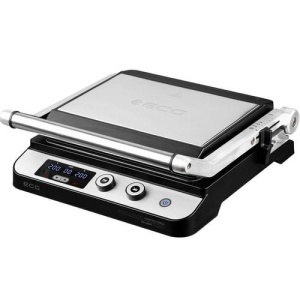 RESIGILAT - Contact grill ECG KG 1000 Gourmet, 1650–2000 W, 2 termostate independente - Img 2