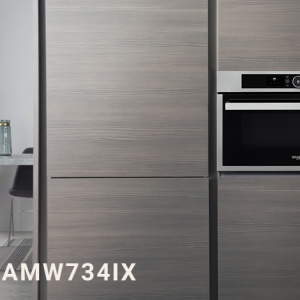 RESIGILAT Cuptor cu microunde incorporabil Whirlpool AMW734IX, 31 L, 1000W, Inox - Img 2