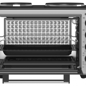 RESIGILAT - Cuptor electric ECG ETH 3701G, 37 L, putere maxima 2500 W, 2 plite, 40-230 °C, rotisor - Img 3