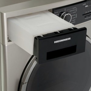 Resigilat Uscator de rufe cu condensare Heinner HCD-V804SB, Capacitate incarcare 8kg, Clasa energetica B, 15 programe de uscare, Indicator de filtru scame plin, Display LED, Program rapid camasi 12 min - Img 6