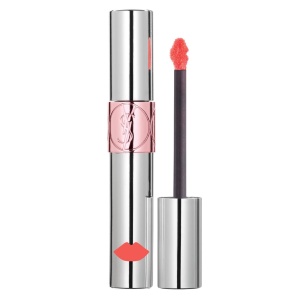 Ruj Yves Saint Laurent Volupte Liquid Colour Balm 5 Watch Me Orange, 6 ml, Resigilat, Grad A
