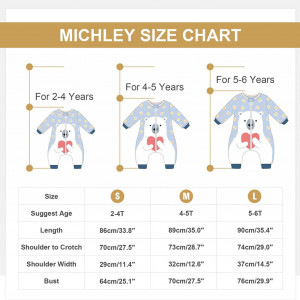Sac de dormit cu maneca lunga pentru copii MICHLEY, poliester, multicolor, 2-4 ani - Img 3