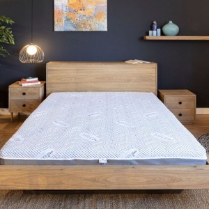 Saltea Ortopedica, Buona Notte, Esential, 160x200x25cm, spuma poliuretanica si arcuri ambalate individual, hipoalegenic, fermitate medie, husa silver - Img 4