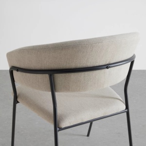 Scaun Alice bej, 53/80/59 cm - Img 4