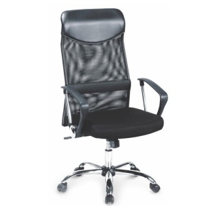 Scaun birou HLM Viro, mesh, negru - Img 1