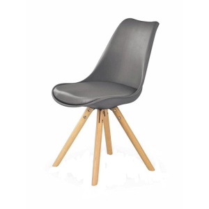 Scaun living HM K201, gri - Img 1