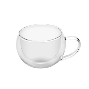 Set 2 cesti pentru espresso lung ETA 5180 91010, 160 ml, pereti dubli din sticla borosilicata - Img 1