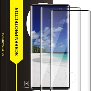 Set 2 folii de protectie pentru Google Pixel 6 Pro 5G Bodyguard, sticla securizata, transparent/negru, 6,71 inchi