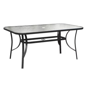 Set 20 mese dreptunghiulare Kiwari Lido 150x90x71 cm, 6 persoane, gradina/terasa, gri