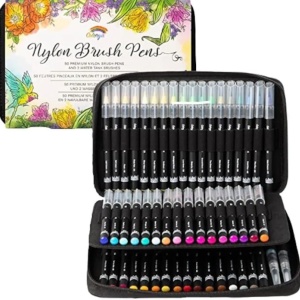 Set 50 de Carioci, Colorya, 26 x 17 x 5 cm, Multicolor, Resigilat, Grad A - Img 3