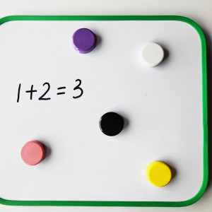 Set 50 magneti pentru frigider ZDZBLX, multicolor, 20 mm - Img 6
