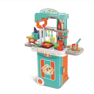 Set bucatarie intr-o valiza, cu sunete si lumini RS Toys