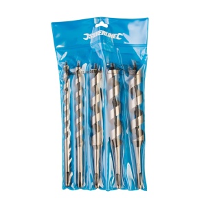 Set burghie SDS Plus 10 - 25 mm Silverline Serpentine, 5 bucati