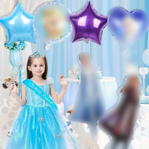 Set de 10 baloane animate pentru petrecere Miotlsy, folie, multicolor