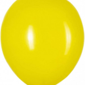 Set de 15 baloane pentru heliu Wonderland, galben, latex, 45 cm - Img 3