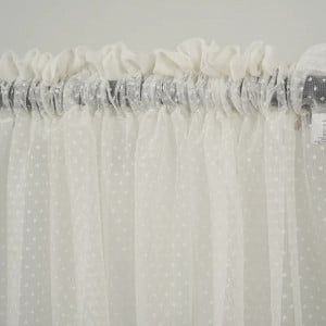 Set de 2 perdele Lilijan Home & Curtain, poliester, alb, 140 x 350 cm