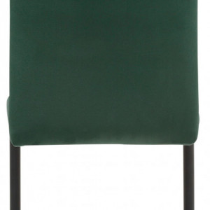 Set de 2 scaune Amabella Freja, catifea /metal, verde, 43x54x97 cm - Img 5
