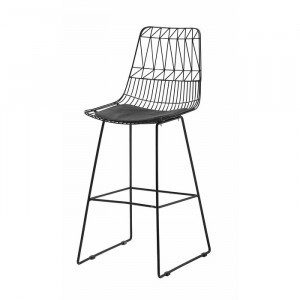 Set de 2 scaune de bar Crestline, metal, 114,5 x 48 x 57 cm - Img 6