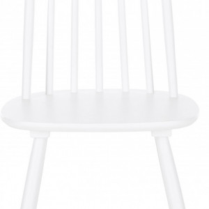 Set de 2 scaune din lemn Milas, alb - Img 4