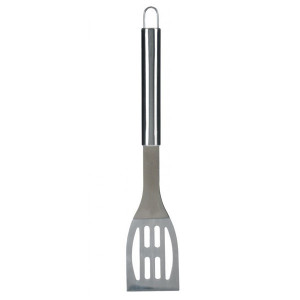 Set de 2 spatule servire BBQ din otel inoxidabil, argintiu, 43,5 cm, 2CR14 - Img 1