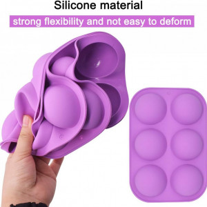 Fabricate din silicon premium, aceste forme se mândresc cu flexibilitatea și durabilitatea materialului, putând fi folosite la temperaturi între -40°C și 230°C. 