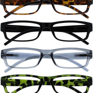 Set de 4 perechi de ochelari pentru citit Opulize, multicolor, +2.00