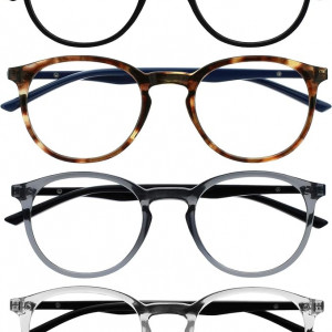 Set de 4 perechi de ochelari pentru citit  Opulize, multicolor, RRR60-127C