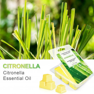 Set de 48 cuburi de ceara parfumata LA BELLEFÉE, citronella, 560 g - Img 6