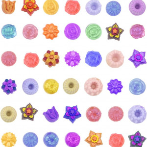 Set de 6 matrite pentru bomboane Sonku, silicon, multicolor, 20 x 10 cm - Img 6
