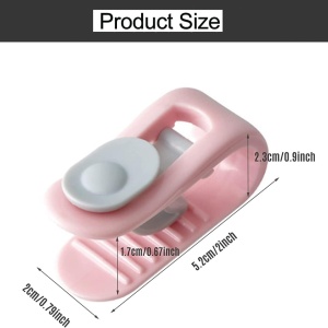 Set de 8 cleme pentru pilotă Bobozhong, plastic, violet/roz/gri, 5,2 x 2,3 x 2 cm – Fixare sigură și eficientă Asigură-ți un somn confortabil fără grija pilotei care alunecă din husă cu setul de 8 cleme Bobozhong. Aceste accesorii prind ferm pilota de hus