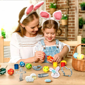 Set de 9 forme pentru prajituri Joyoldelf, model Paste, otel inoxidabil, argintiu - Img 2