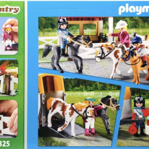 Set de constructie Playmobil Country, Ferma Calutilor, varsta +4 ani, 165 piese
