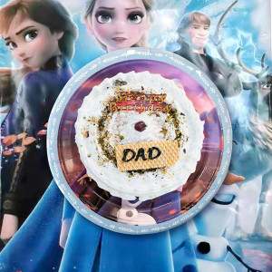 Set de tacamuri pentru petrecere Disney Frozen Yisscen, hartie, multicolor, 72 piese - Img 6