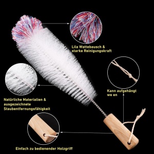 Set husa de protectie pentru sticla SodaStream si o perie Tcjj, textil, multicolor