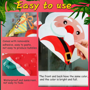 Set stickere pentru fereastra XINCHEN, PVC, multicolor