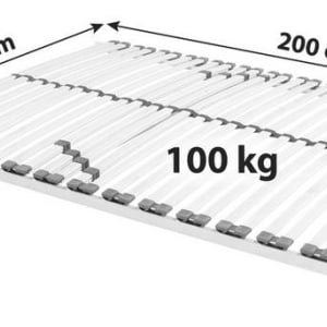 Somiera Superfix 28, 140x200 cm, 28 lamele - Img 4