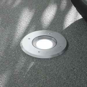Spot pentru exterior Kary, LED, otel inoxidabil, argintiu, 12,5 x 9,8 cm - Img 2