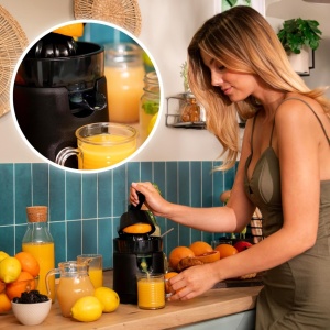 Storcator de citrice Cecotec EssentialVita Hyden 120, 120w, 2 conuri, anti picurare - Img 2