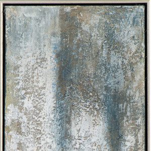 Tablou „Abstrakt”, gri, 129 x 29 cm - Img 3