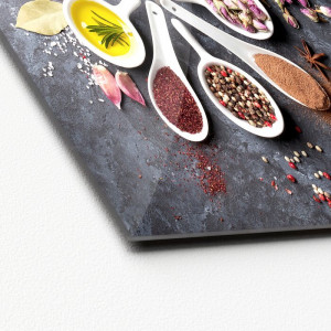 Tablou „Condimente I”, multicolor, 50 x 50 x 1,3 cm - Img 2