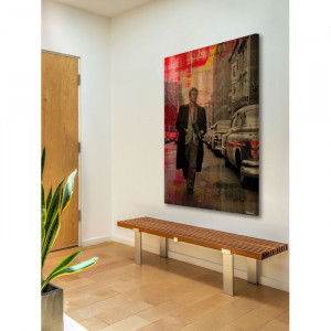 Tablou „James Dean 2324”, rosu/gri, 152 x 101 cm - Img 4