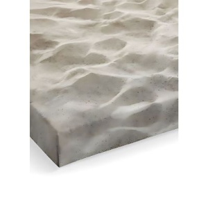 Tablou decorativ Re-Bloom, lemn/panza, alb/gri, 40 x 60 cm - Img 2