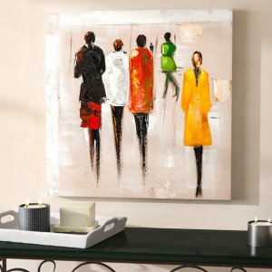 Tablou, panza, multicolor, 40 x 40 cm - Img 7