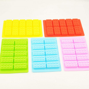 Tava pentru cuburi de gheata Selecto Bake, silicon, culoare aleatorie, 19 x 12 x 1,2 cm - Img 1