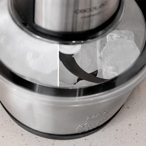 Tocator Cecotec ChopBeat 1500 TitanBlack, 600W, 1.5 l, Lame titan, Vas Inox, 2 viteze - Img 2