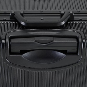 Troler / Valiză neagră Miami S, Lungime/Lățime/Înălțime: 38/24/58 cm - Img 4