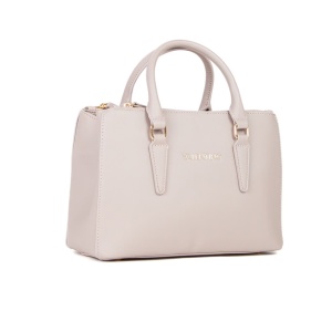 Valentino Bags, Geanta tote cu bareta ajustabila, Bej, Resigilat, Grad A - Img 1