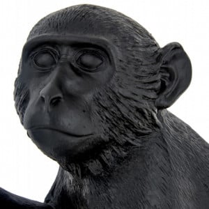Veioză Monkey, negru, 34 x 32cm - Img 5
