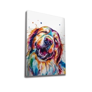 Wallxpert tablou decorativ canvas, 50x70 cm, 50% bumbac/50% poliester, imprimare digitala, cadru lemn 2x3 cm, multicolor - Verificat A · Re-Bloom